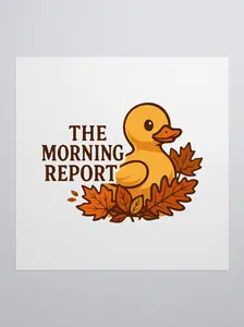 Autumn Morning Report Stickers