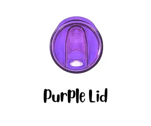 Purple Colored Lid for 20 oz Tumblers - Perfect for Your Beverage - Drinkware, Bottle
