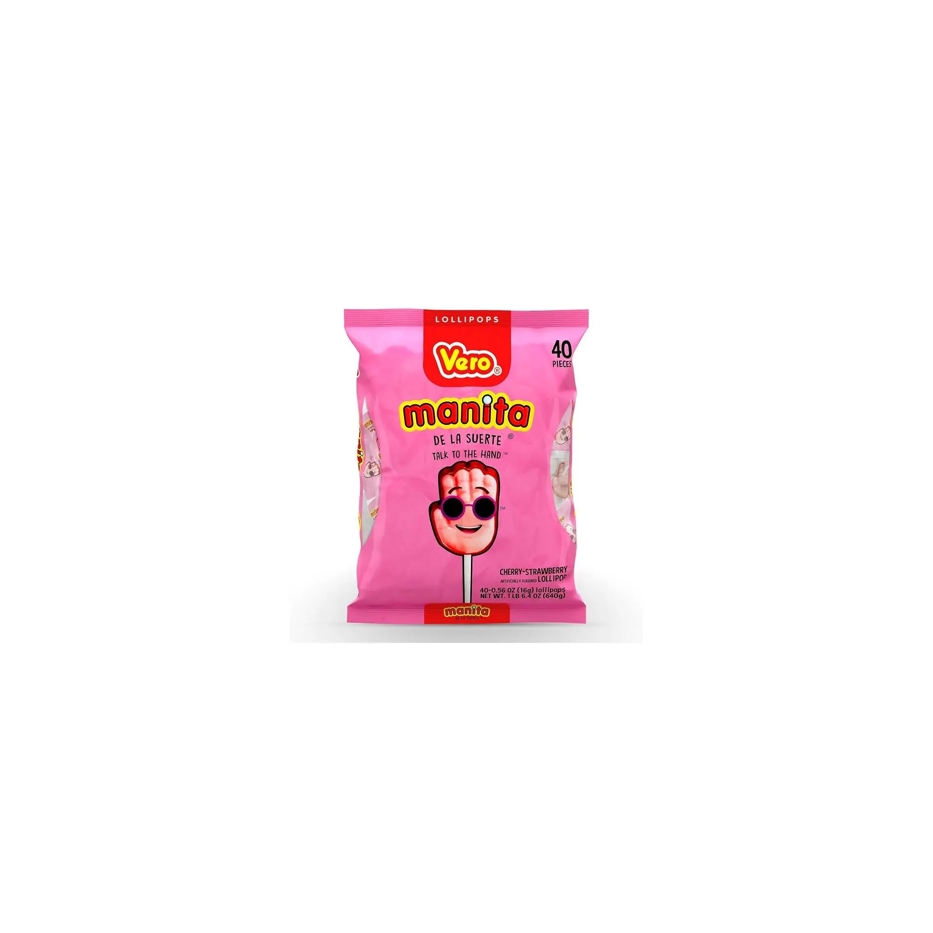 Paletas Vero 8pcs Tarritos & Manita - Dulces 