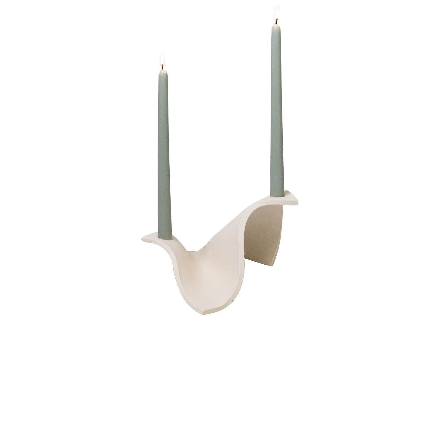 SIN Drape Candelabra in Bone