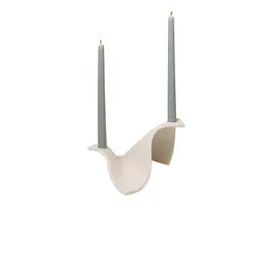 SIN Drape Candelabra in Bone