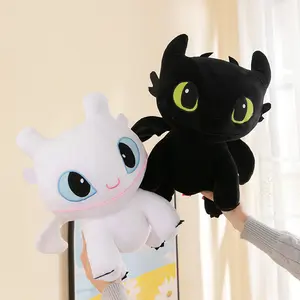 Night Fury Toothless Doll Black Dragon White Dragon Plush Toy How To Train Your Dragon Doll Rag Doll