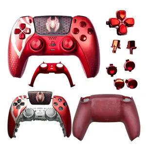 Ps5 Game Controller Replacement Shell Cover, Creative Ip Bottom Shell Decorative Strip, Compatible with Ps5 Handheld Console Accessories