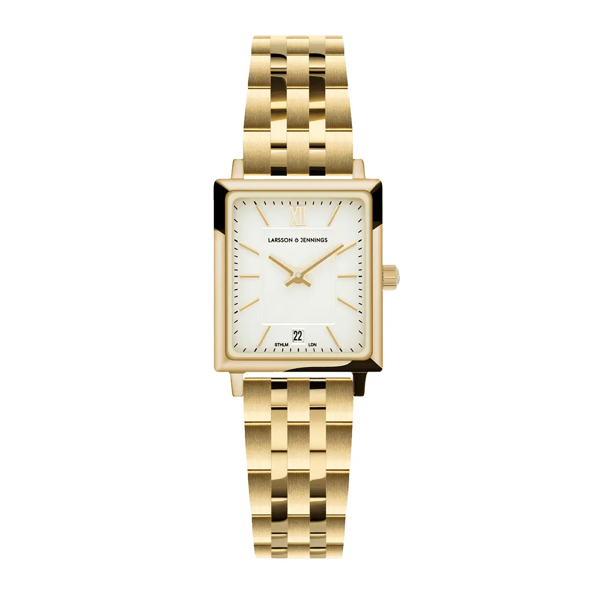 Boyfriend Mini Classic Gold White 31mm