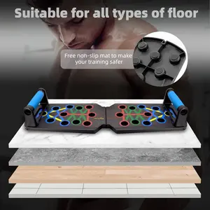 28 in 1 Push Up Rack Board System Fitness Workout Train Home Gym Exercise Stands