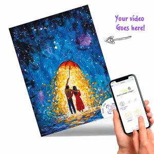 Video Greeting Card with AR*: Customize with Personal Video