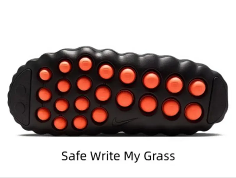 Slip-on backless slide sneakers with perforated breathable upper and rugged studded traction outsole