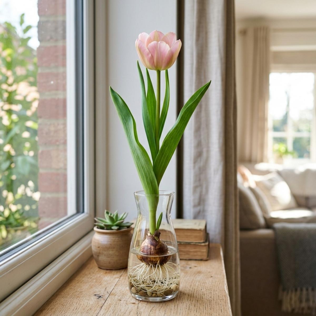 Easy Grow Tulip Bulbs for Home Garden Rare Dutch Tulip Seeds with Long Stem Beautiful Flowers Perfect for Spring & Fall Planting Indoor Outdoor Decoration