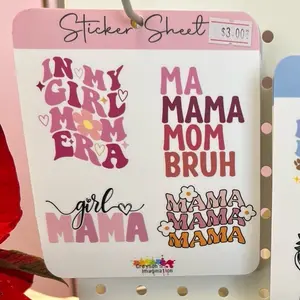 Waterproof Sticker Sheets - Water Bottle, Laptop, Kindle - Waterproof Design for Versatile Use