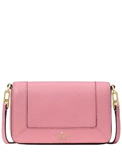 kate spade new york Lena Mini Pebbled Leather Flap Crossbody