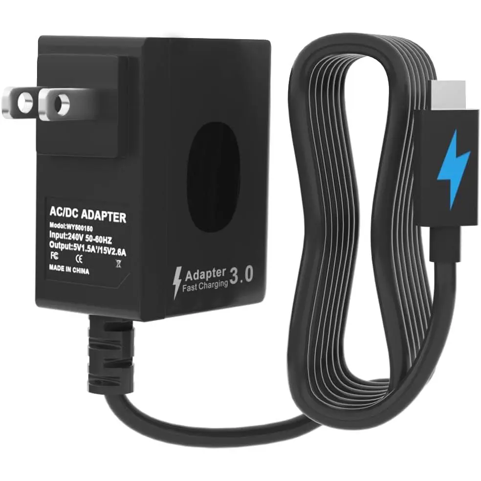 USB-C Fast Charging Power Adapter for Nintendo Switch Console, Compatible with Switch Lite/OLED, Supports TV Mode (15V-2.6A) Gaming Console Accessory, Yes