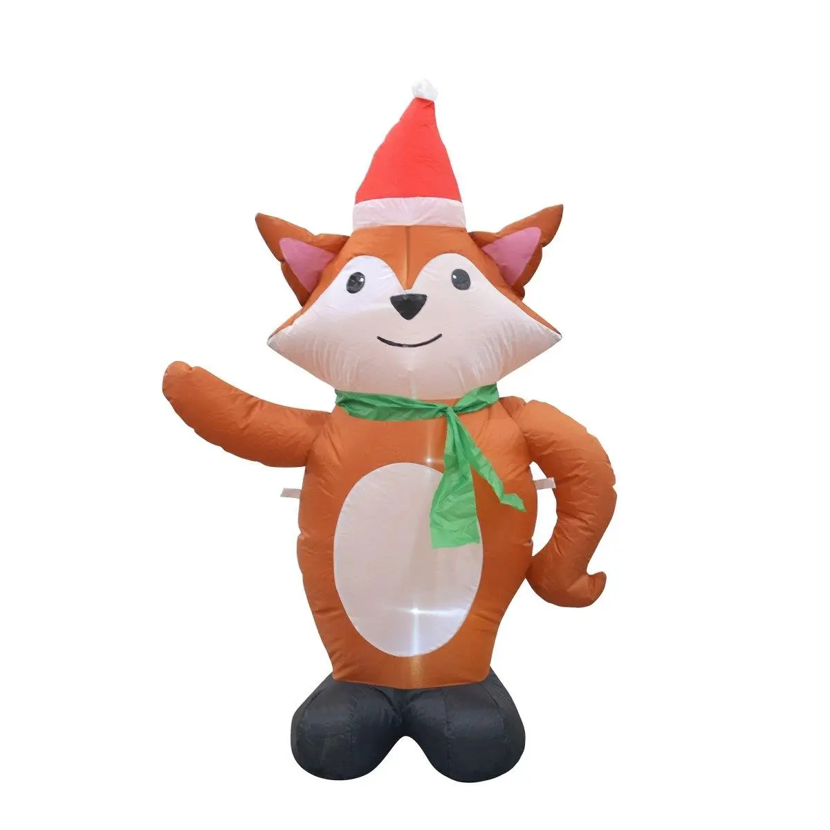 4 ft. Inflatable Standing Fox Christmas Decoration