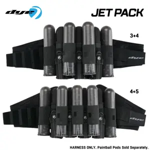 Dye Jet Pack Paintball Harness – 3+4 or 4+5 Pod Pack