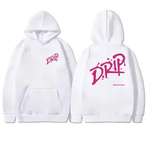 Music Group Babymonster Drip album Tour 2025 Hoodie Men women Autumn Winter trend Y2k Sweatshirt Unisex Fleece Casual pullover