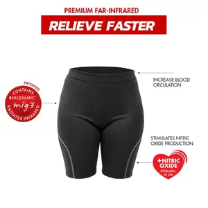 Invel® Active Shorts OTI Short - Women’s with Bioceramic MIG3® Far-Infrared Technology