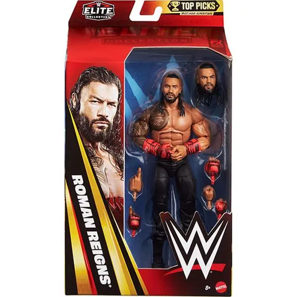 Mattel - WWE Elite Collection Top Picks Action Figure - ROMAN REIGNS (6 inch)