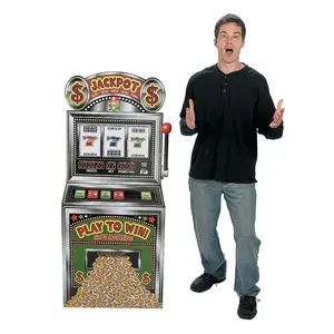 5 Ft. Slot Machine Cardboard Cutout Stand-Up