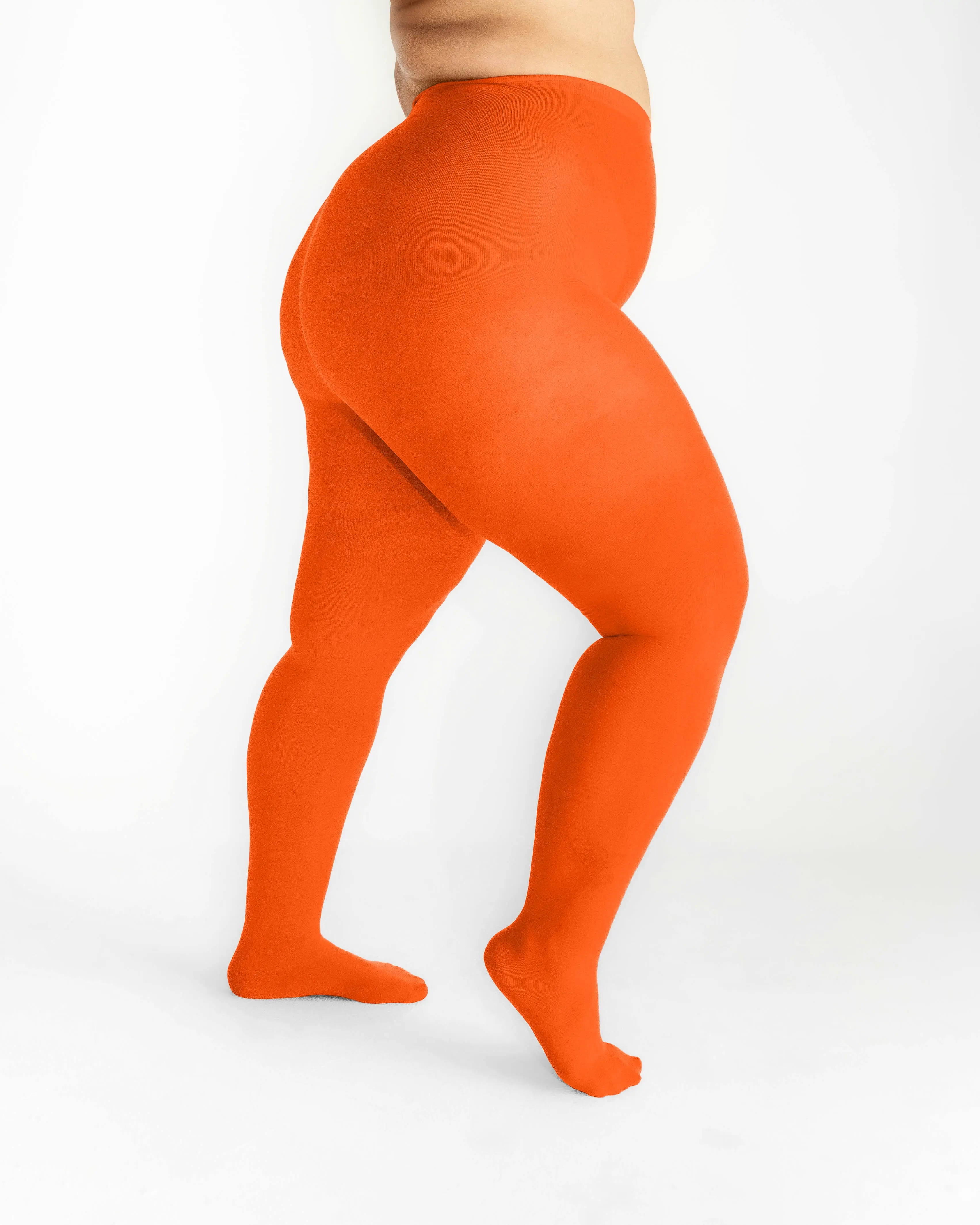 Nylon Spandex Tights 60 Denier - Orange