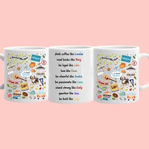 Gilmore Stars Hollow Autumn Icon Fall Decor Halloween Mug, Where You Lead I Will Follow Mug, Autumn Gilmore Mug, Fall Autumn Mug, Gift I Smell Snow Drinkware