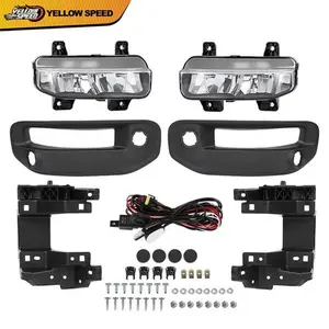 Bumper LED Fog Light Upgrade Kit Fit For 2019-2021 Dodge Ram 1500 Left & Right