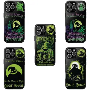 Oogie Boogie Welcome To Nightmare Christmas Phone Case, The Shadow On The Moon Oogie, Boogie Well Well Well, Holiday Cover Accessories Protection