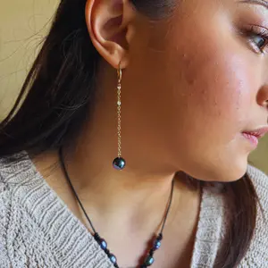 Taurus Pearl Earrings