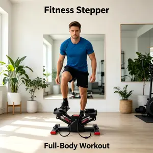 Mini Stepper for Cross Training, Compact Space-Saving Exercise Machine Ideal for Fragmented Daily Workouts home exercise equipment