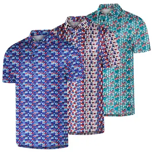 America Tatas Golf Shirt – Funny Moisture-Wicking Polo for Men, Short Sleeve -The Ultimate Men’s Golf Polo