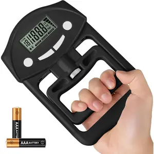 Grip Strength Tester, Hand Grip Dynamometer,  Hand Grip Strength Tester Grip Strengthener Hand Exerciser Meter Digital Hand Grip  Gauge 220 Lbs / 99 Kgs for , School, Office and  Use