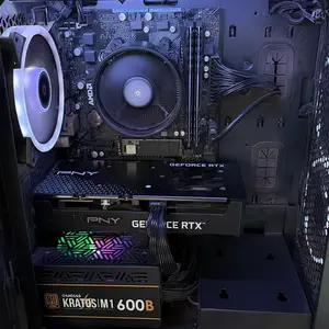 CUSTOM GAMING PC - Ryzen 5600GT - RTX 3050 8GB - 16GB DDR4 RAM - 1TB NVMe M.2 SSD - RGB CASE WITH REMOTE