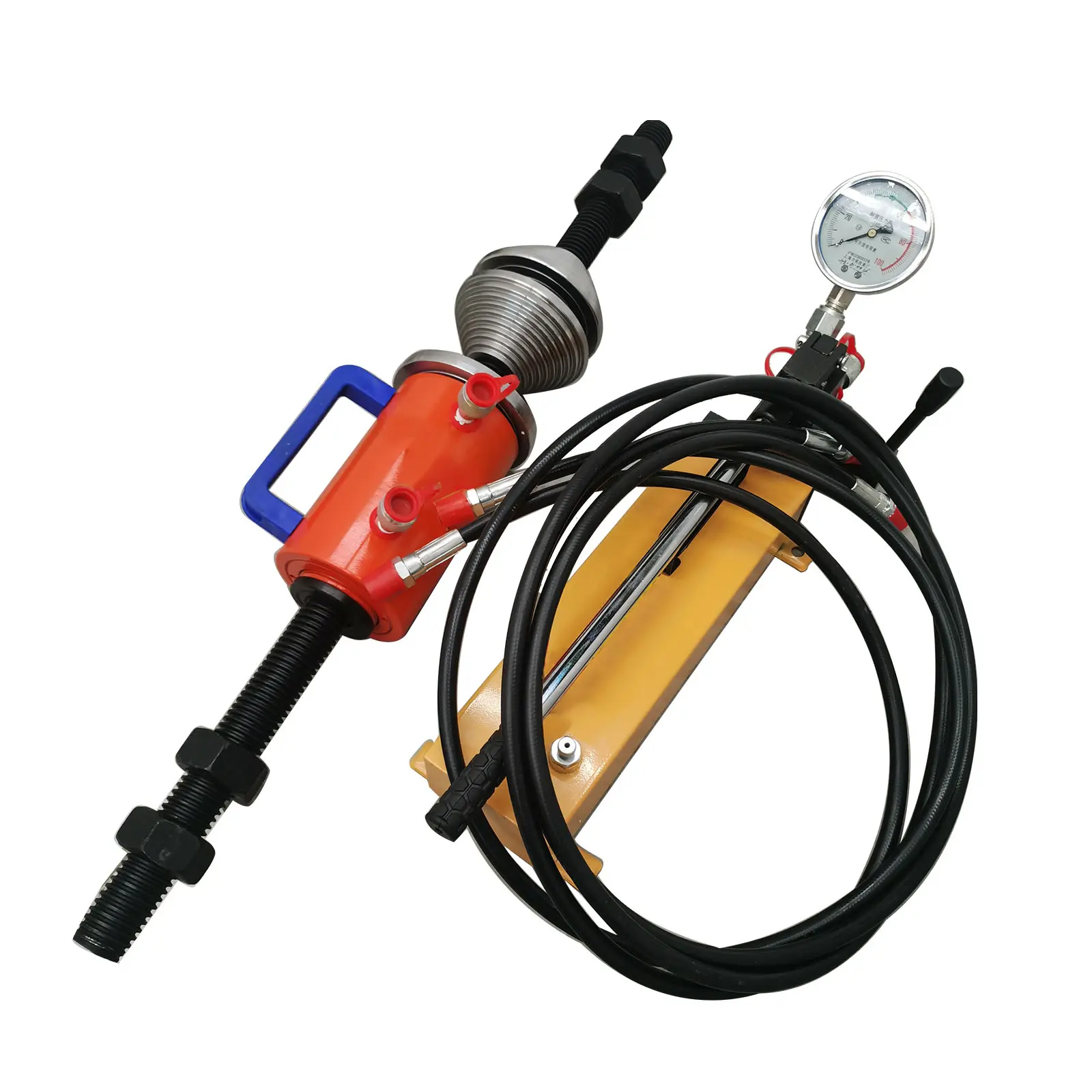Yokoma 30T Hydraulic Excavator Bushing Press Machine, Mechanical Sleeve Press Fitting Equipment