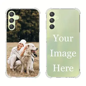 US-CASE - DIY Photo Customized Shockproof Case For Samsung Galaxy A55 A54 A53 A52 Case A35 A34 S25 S24 S23 S22 S21 S20 Ultra Plus FE Cover