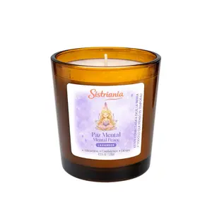 Sistriania paz mental candle
