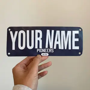 Pioneers Run Crew Collaboration Name Bib Kit