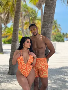 SUMMER BAE COUPLES MATCHING SWIMSUITS SUMMER BAE COUPLES MATCHING SWIMSUITS
