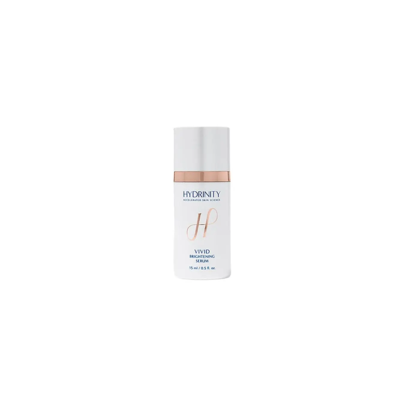 Hydrinity Vivid Brightening Serum Travel,  Hyaluronic Acid Skincare for Discoloration 15ml TSA Approved