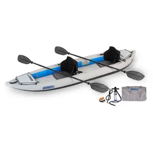 Sea Eagle 385ft Fast track Inflatable Kayak 2 Person - Pro Package