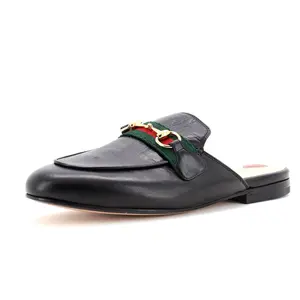 Pre-owned Gucci Women's Princetown Mules Leather by Rebag