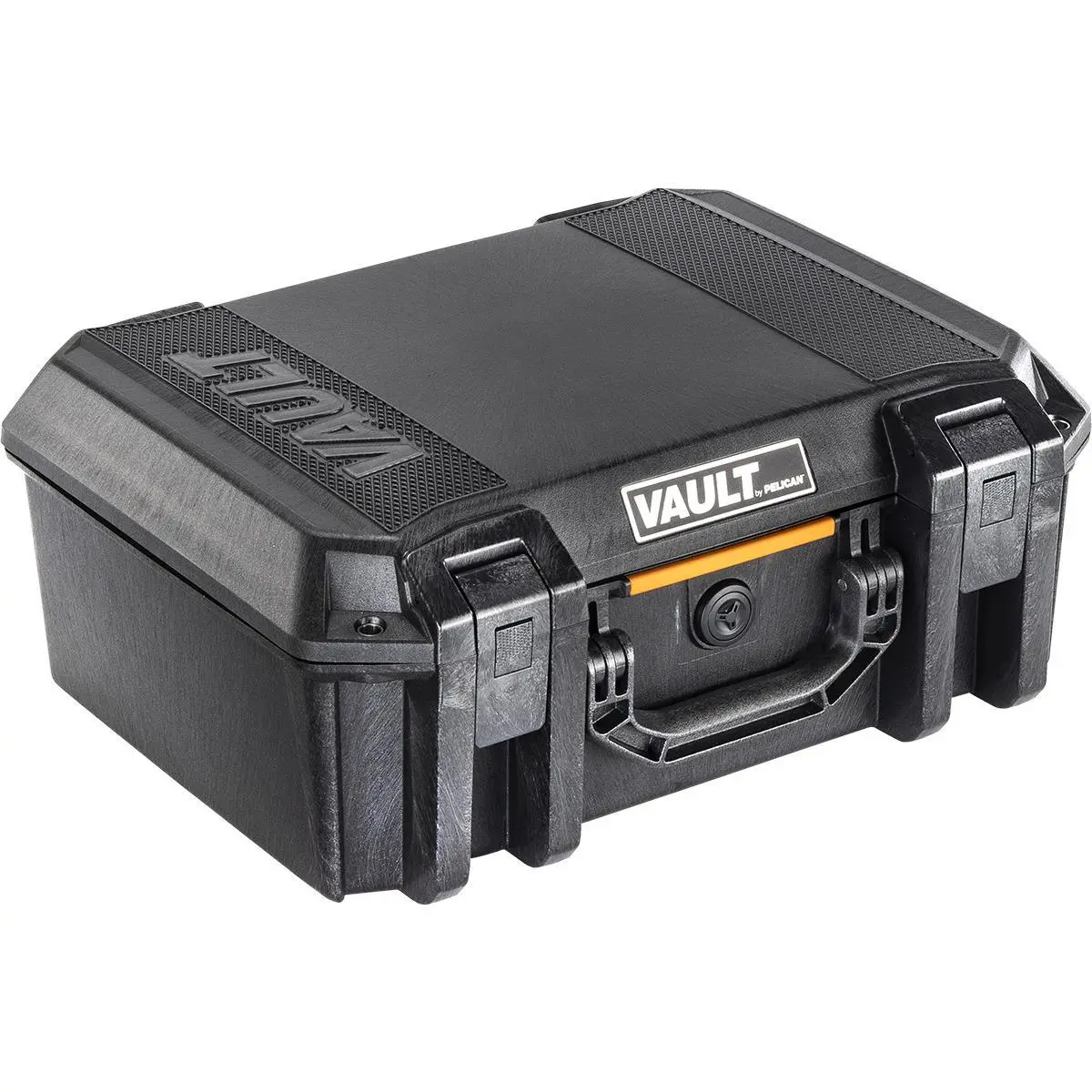 Pelican V300 Vault Large Pistol Case with Foam, Black