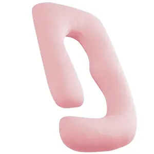 J-shaped nursing pillow for pregnant women, abdominal support for pregnant women lying on side, detachable crystal velvet J-shaped lumbar support pillow, sleeping pillow during pregnancy