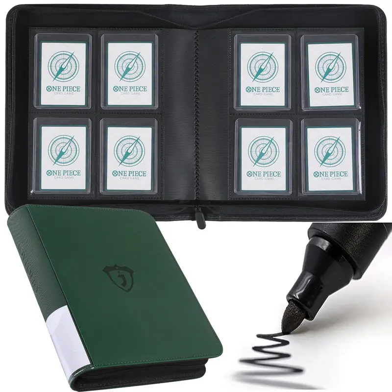 Toploader Binder, Holds 128 Top Loaders, 4 Pocket Design for 3"x4" Rigid Card Holders, Ideal for Trading & Sports Cards, Trading Card Toploaders - TikTok Shop Toploader Binder, Holds 128 Top Loaders, 4 Pocket Design for 3"x4" Rigid Card Holders, Ideal for Trading & Sports Cards, Trading Card Toploaders - TikTok Shop