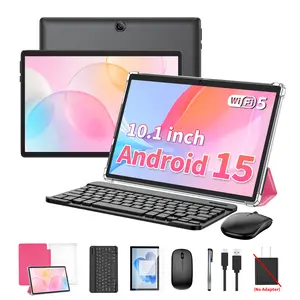 【DealsForYouDays FathersDayGift】PYNAREL Android 15, Foldable Set with Keyboard, Mouse, Stylus, Case, 10.1 inch Device, Springtok Sale summerwins