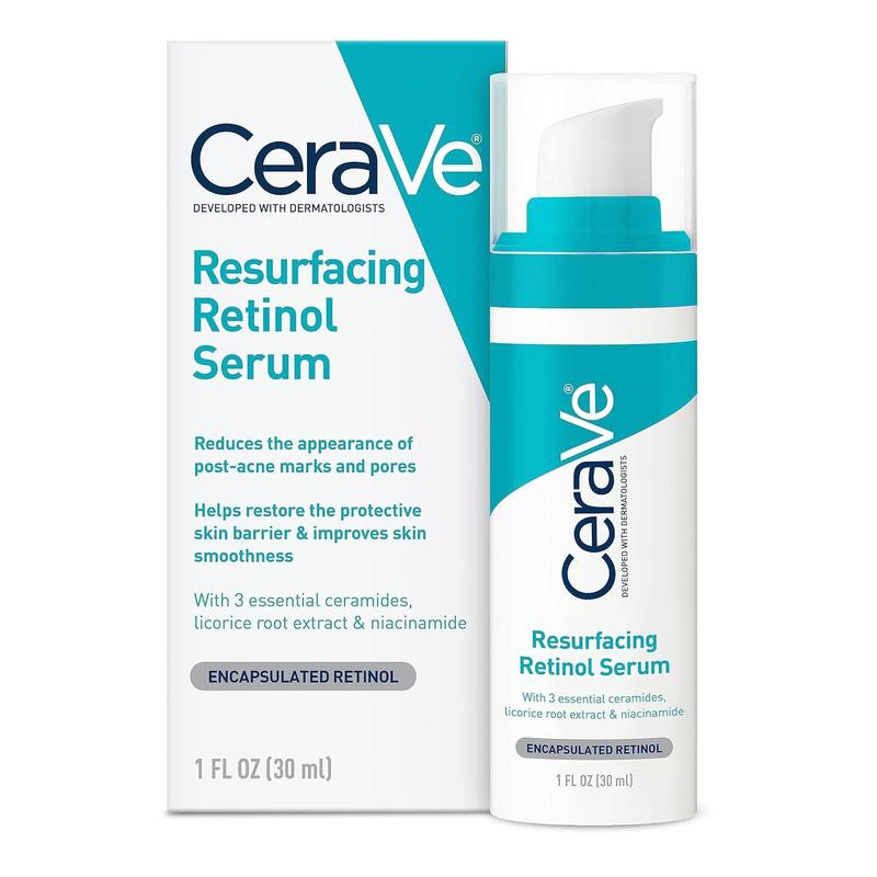 CeraVe Acne-Prone Skin Bundle: CeraVe Acne Control Cleanser & CeraVe Acne Resurfacing Retinol Serum