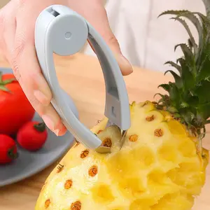 Handheld Pineapples Eye Remover for Potato Eye Stainless Steel Pineapples Peeler Clip Fruit Shelling Tweezer Kitchen Gadget