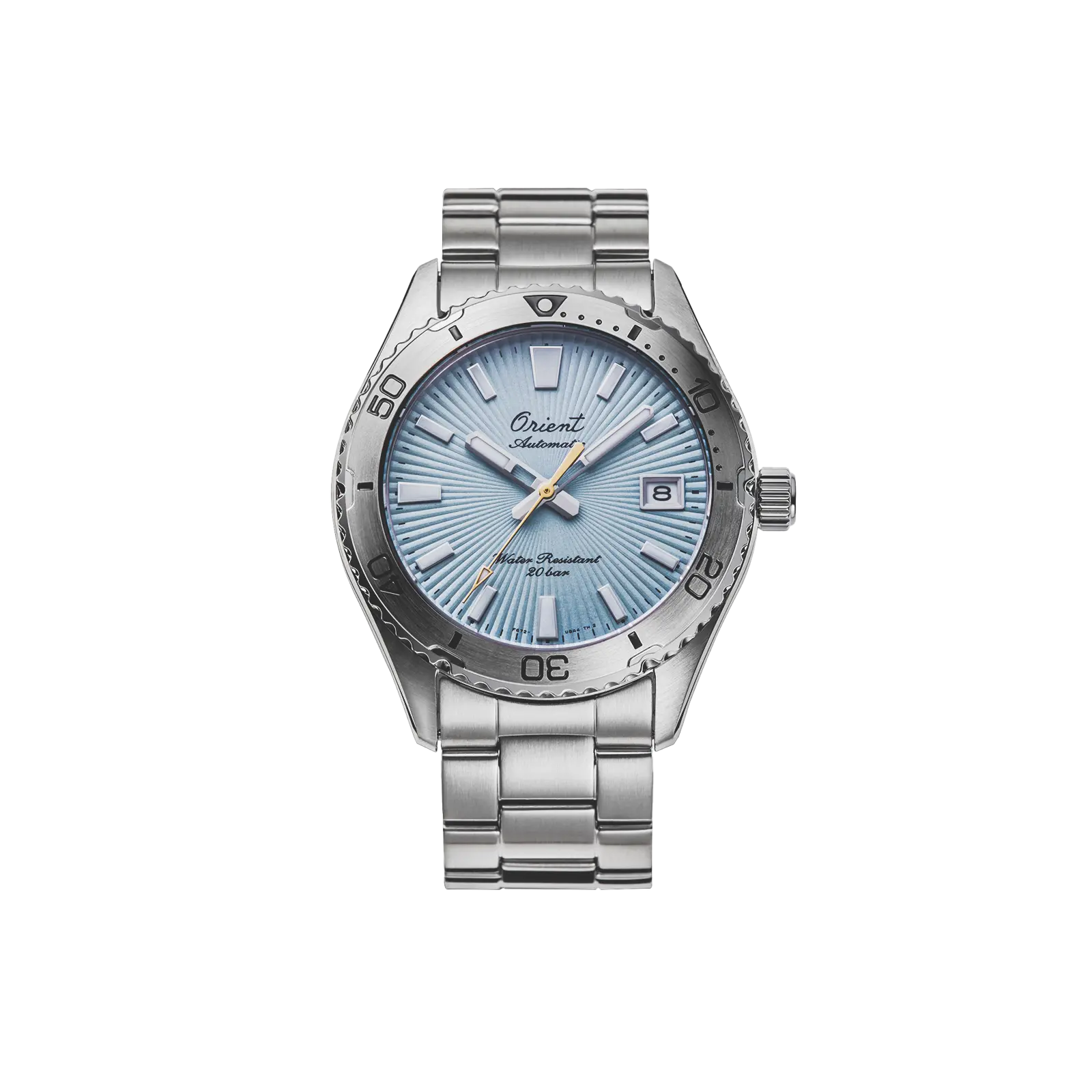 Orient 75th Anniversary Limited Edition Unisex Automatic Waterproof Mechanical Watch - 40mm Case, Sapphire Crystal, 200m Waterproof Diver Wristwatch, Stainless Steel Watch, RA-AC0Q12L30B, Stainless Steel Watches