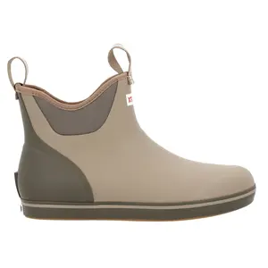 Xtratuf Mens Ankle Deck Rain Casual Boots Ankle - Beige, Grey