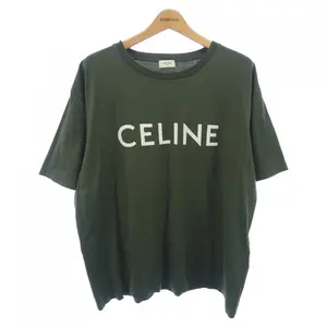 Pre-owned Celine Cotton Small Leather Goods Loose T Shirt