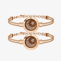 Moon&Moon Snake Chain(Gold+Gold)