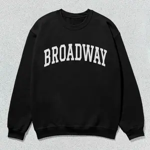 Broadway Sweatshirt Collegiate Crewneck Sweater Unisex