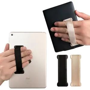 Hand Holder Strap for ipad, Tablet Hand Holder Strap, Universal Handle Grip for iPad Kindle, Mini Tablets and Cases (Black ) - 2 count